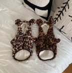 Leopard Bear Hoodie Jacket