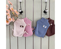 Heart Fleece Cape Vest