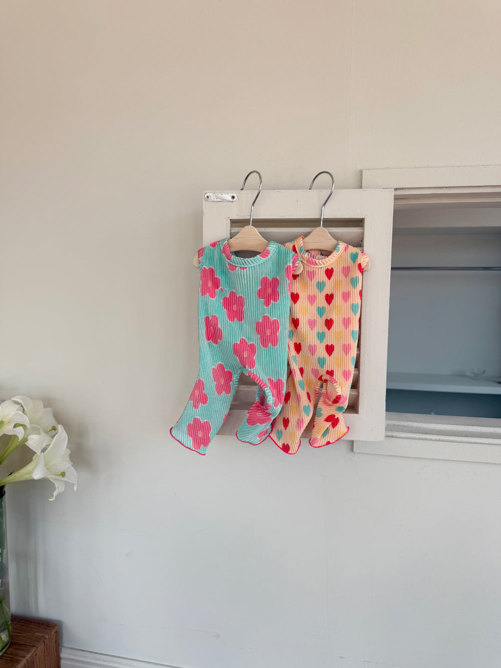 Retro Pleats Onesie