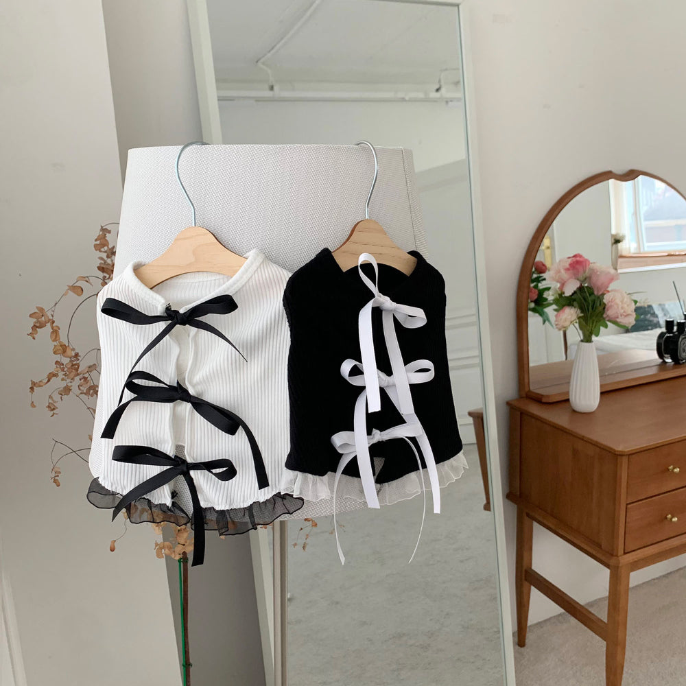 Open Back Ribbon Top – CHIBIKO