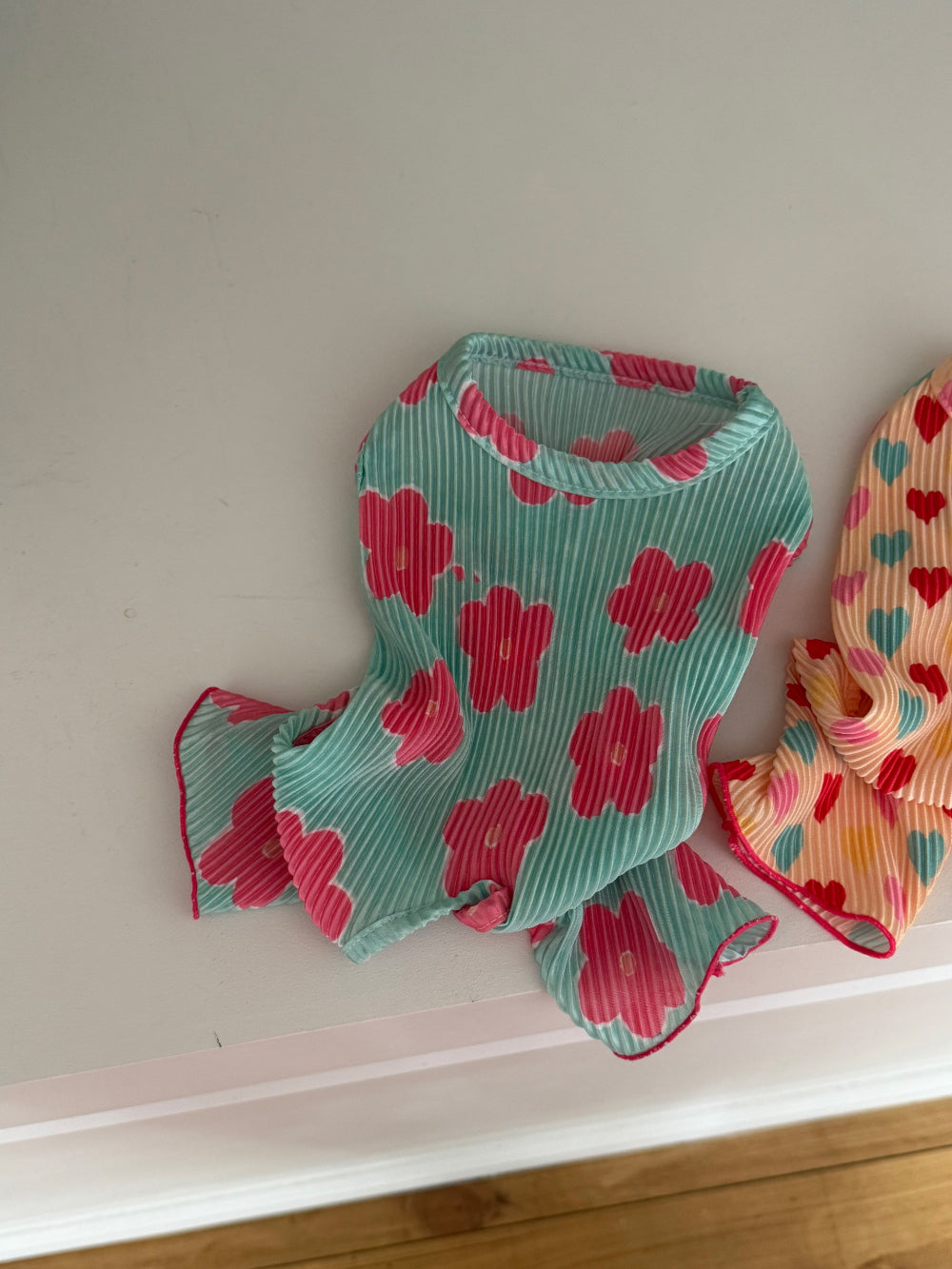 Retro Pleats Onesie